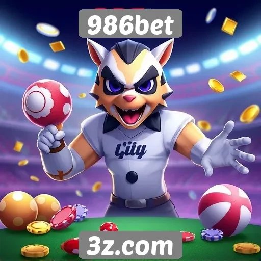 Principais jogos disponíveis na 986bet